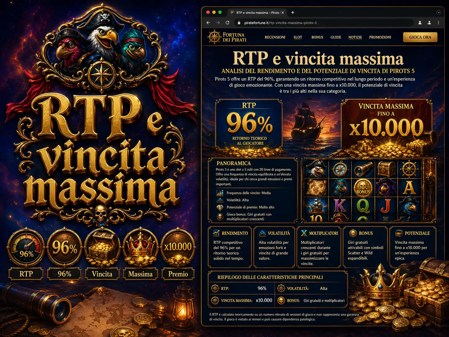 RTP e vincita massima