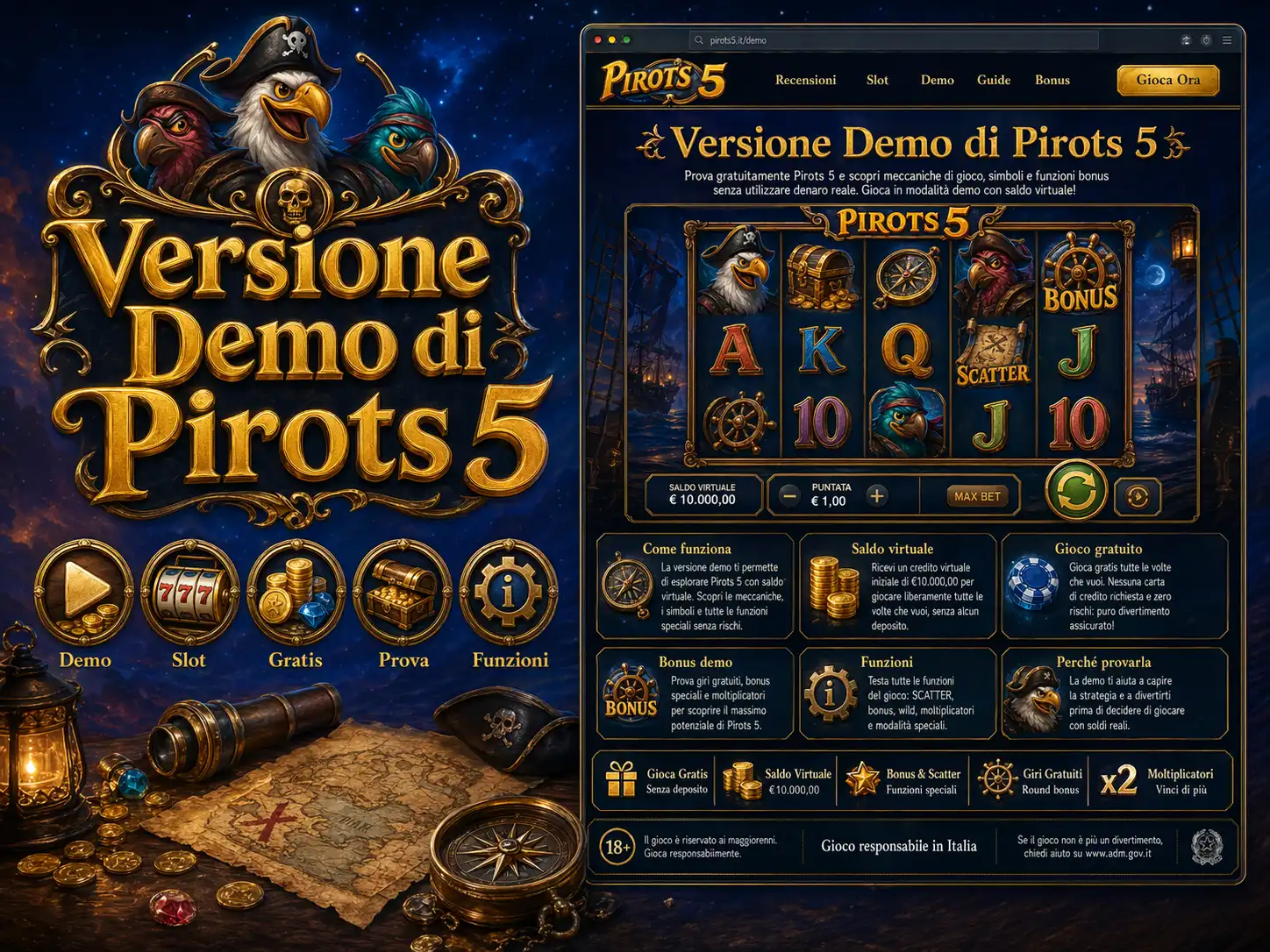 Pirots 5 Gratis: Guida alla Modalità Demo