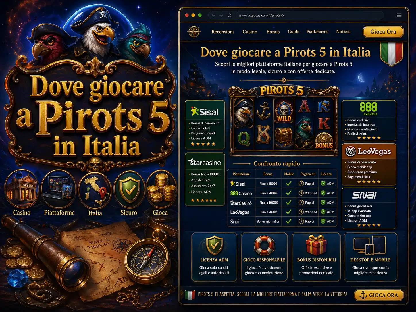 Dove Trovare Pirots 5 Online